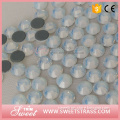 SS10 white opal best quality motif decorative strass rhinestones for dresses